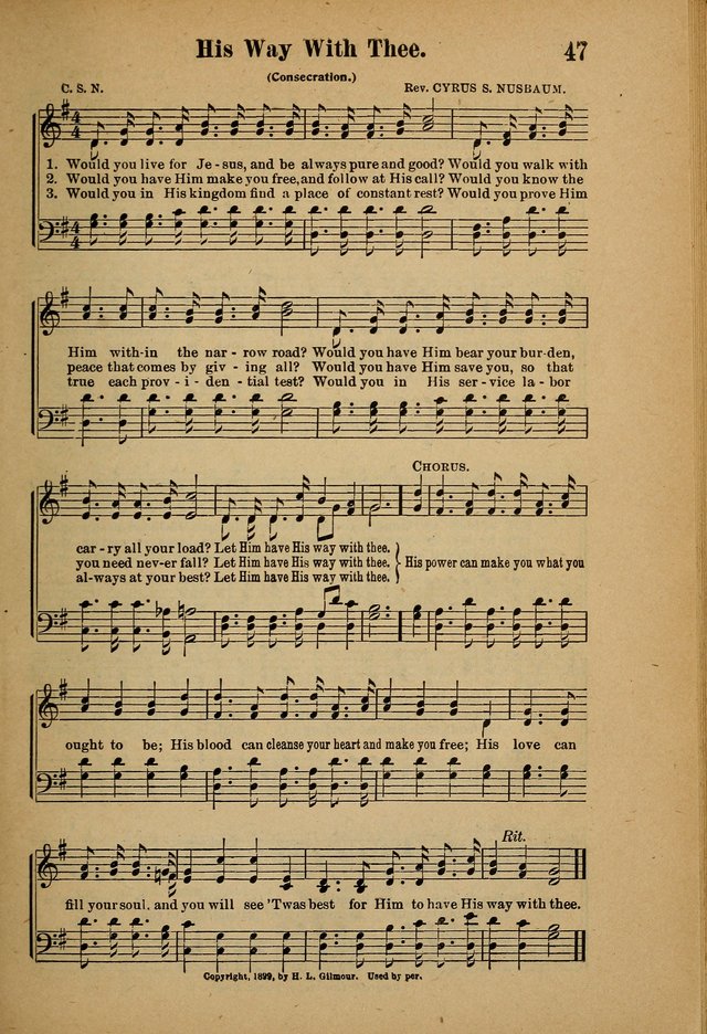 Hymns and Spiritual Songs page 47