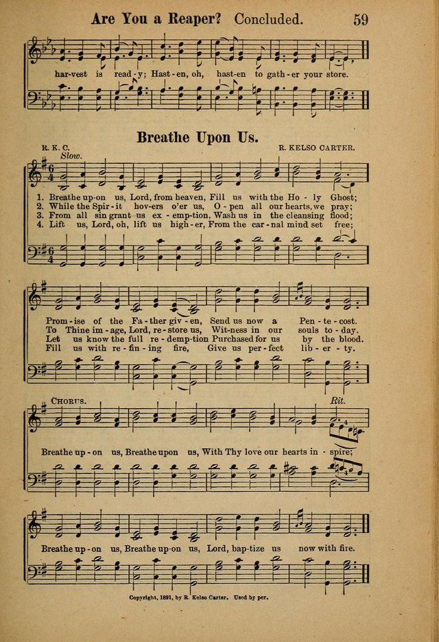 Hymns and Spiritual Songs page 59