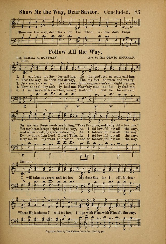 Hymns and Spiritual Songs page 83