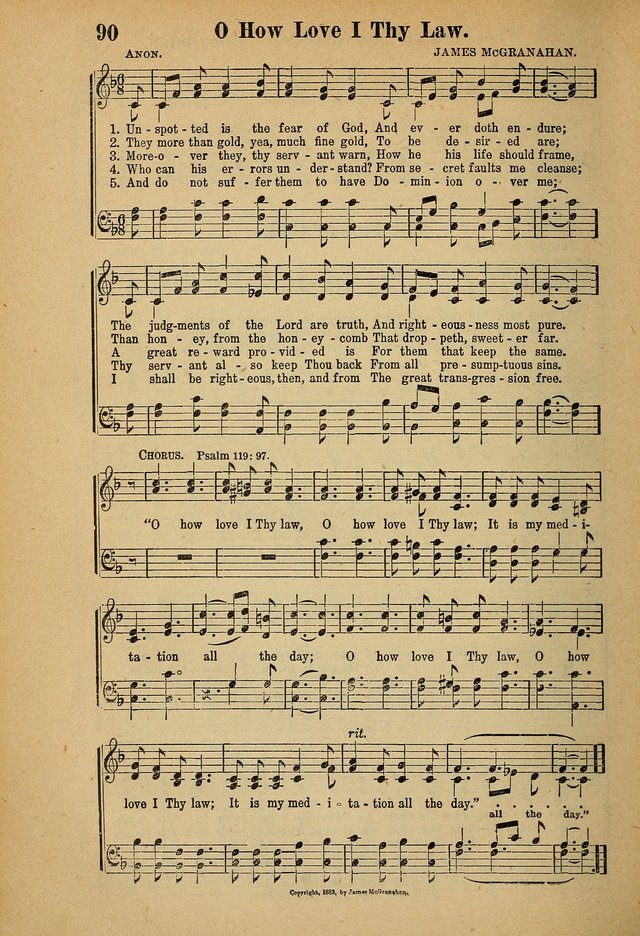 Hymns and Spiritual Songs page 90