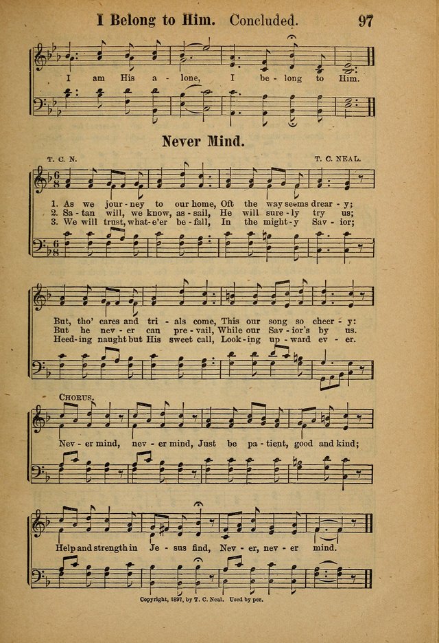 Hymns and Spiritual Songs page 97