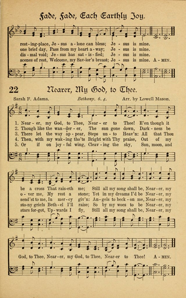 Hymns and Sacred Songs page 18