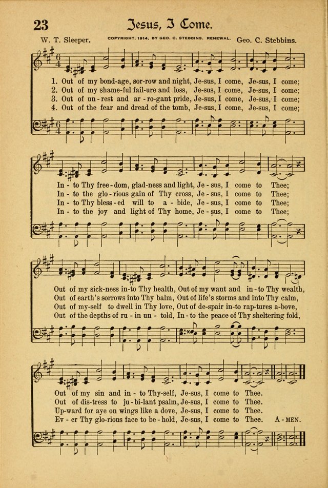 Hymns and Sacred Songs page 19