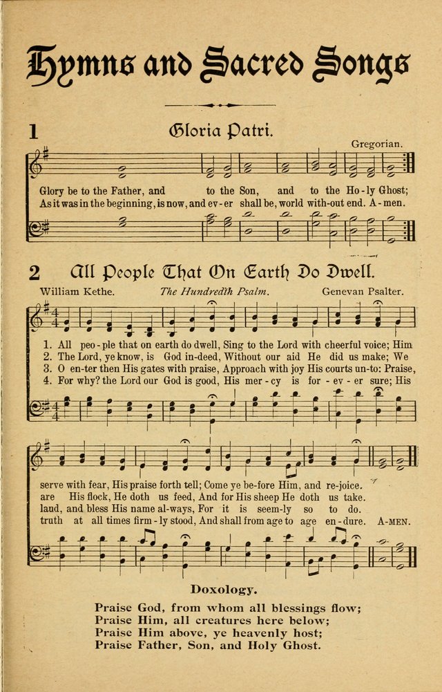 Hymns and Sacred Songs page 2