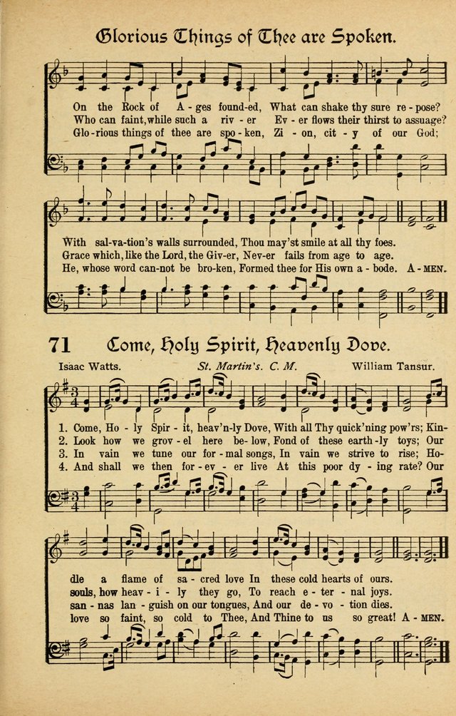 Hymns and Sacred Songs page 58