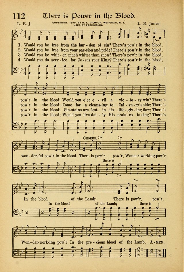 Hymns and Sacred Songs page 91