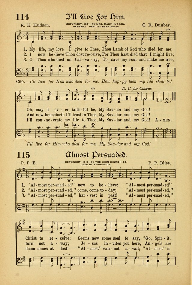 Hymns and Sacred Songs page 93