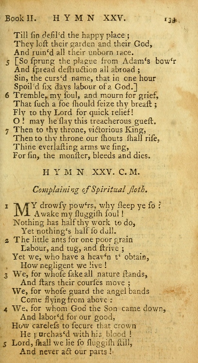 Hymns and Spiritual Songs, in Three Books: I. collected from the scriptures, II. composed on divine subjects, III. prepared for the Lord