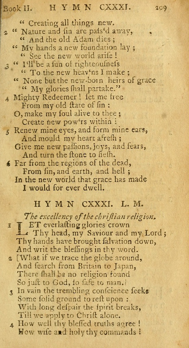 Hymns and Spiritual Songs, in Three Books: I. collected from the scriptures, II. composed on divine subjects, III. prepared for the Lord