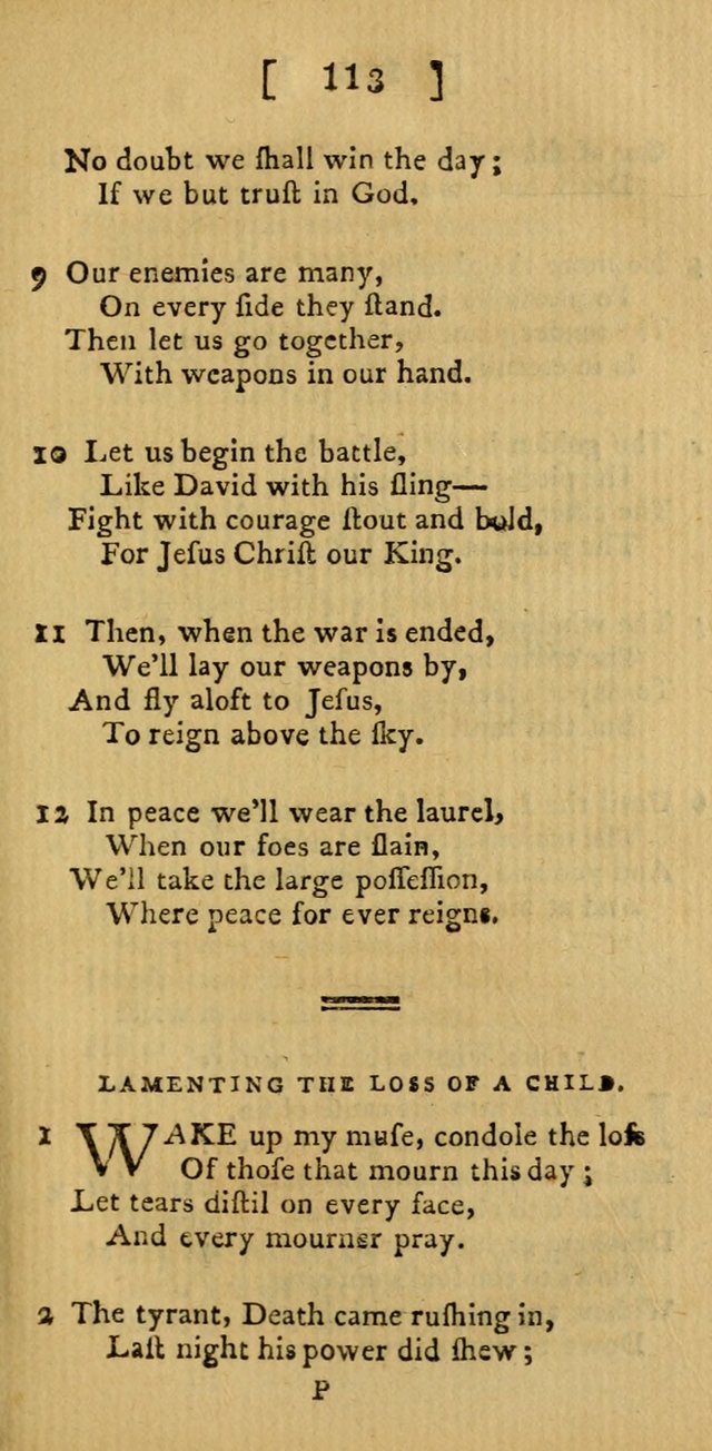 Hymns and Spiritual Songs for the use of Christians page 120