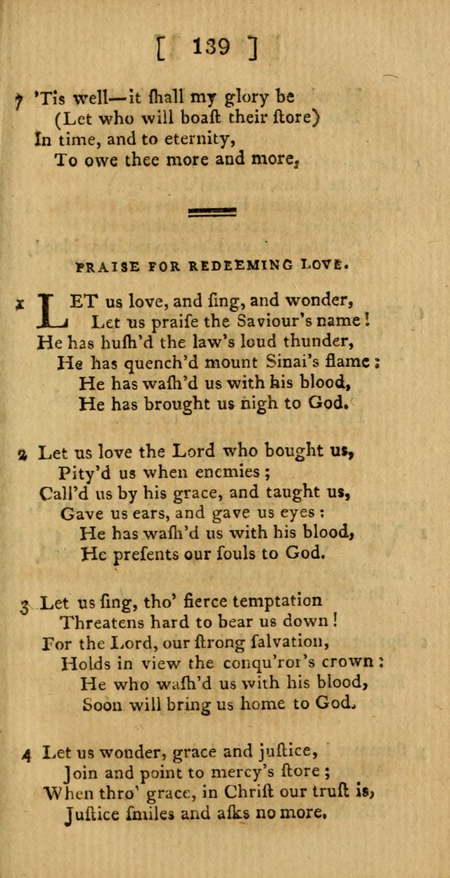 Hymns and Spiritual Songs for the use of Christians page 146