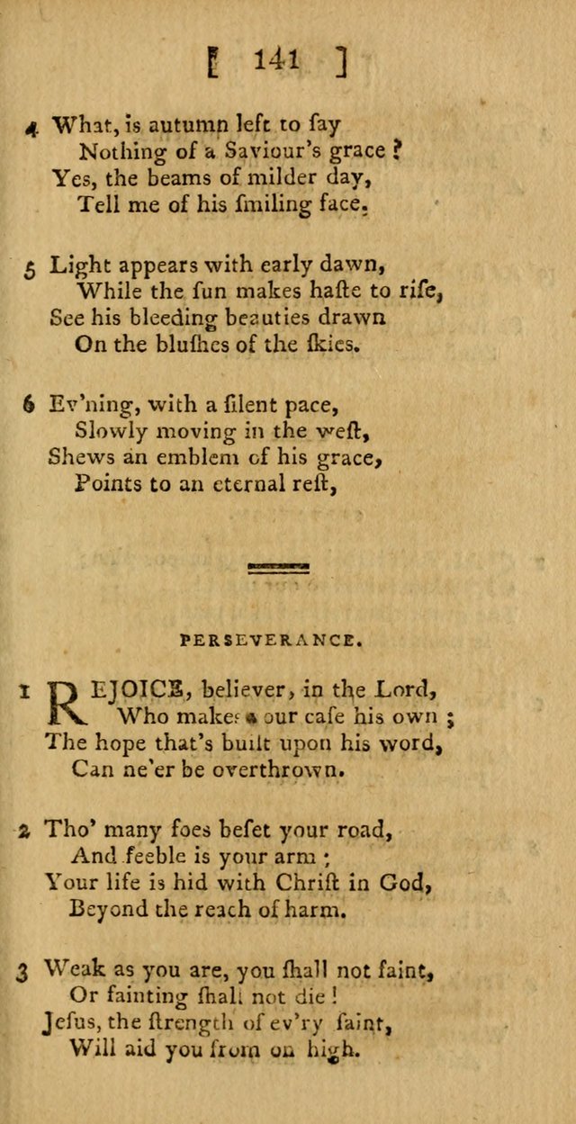 Hymns and Spiritual Songs for the use of Christians page 148