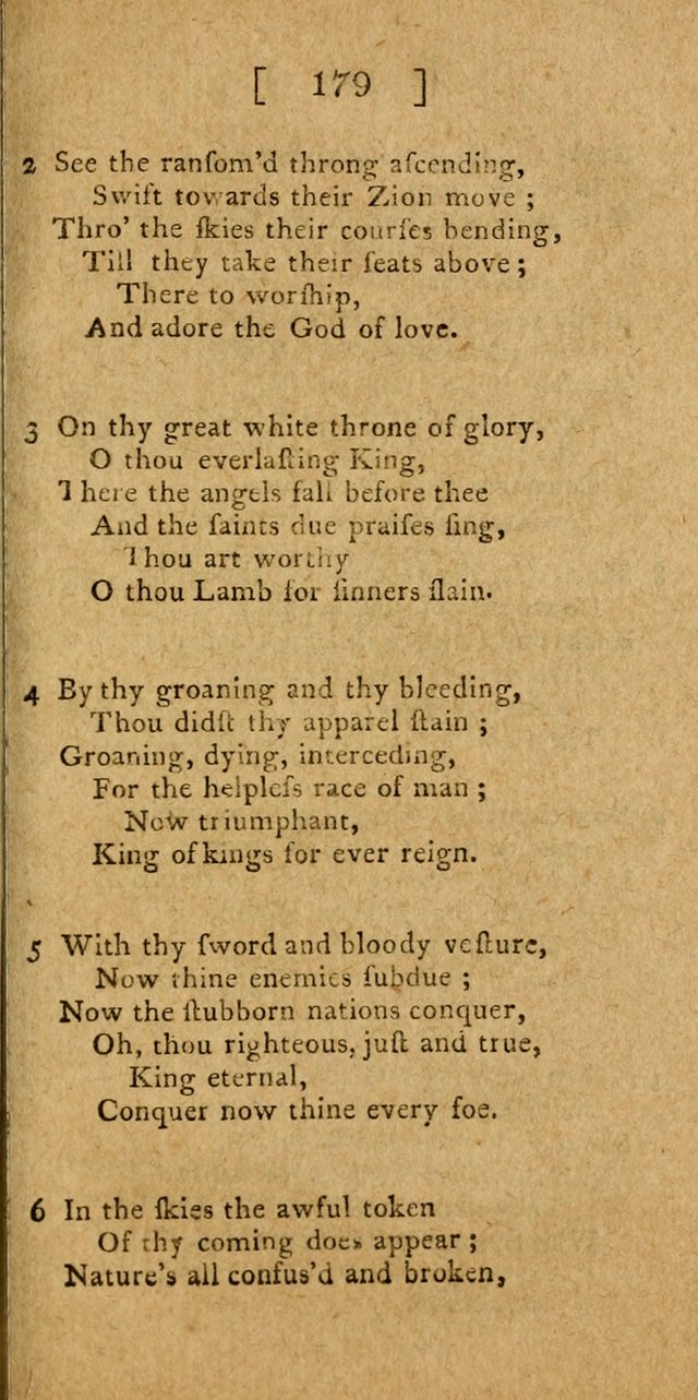 Hymns and Spiritual Songs for the use of Christians page 186