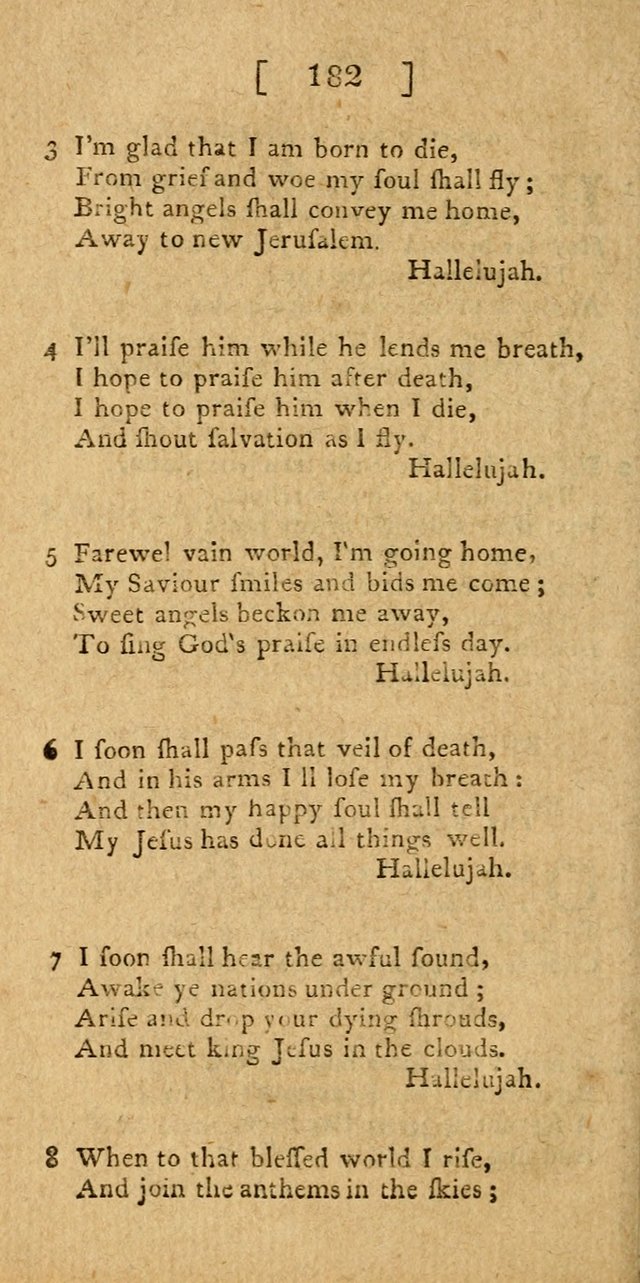 Hymns and Spiritual Songs for the use of Christians page 189