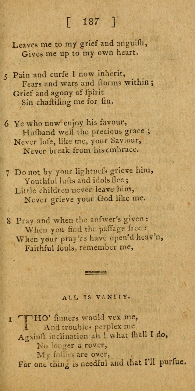 Hymns and Spiritual Songs for the use of Christians page 194