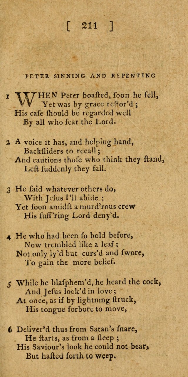 Hymns and Spiritual Songs for the use of Christians page 218