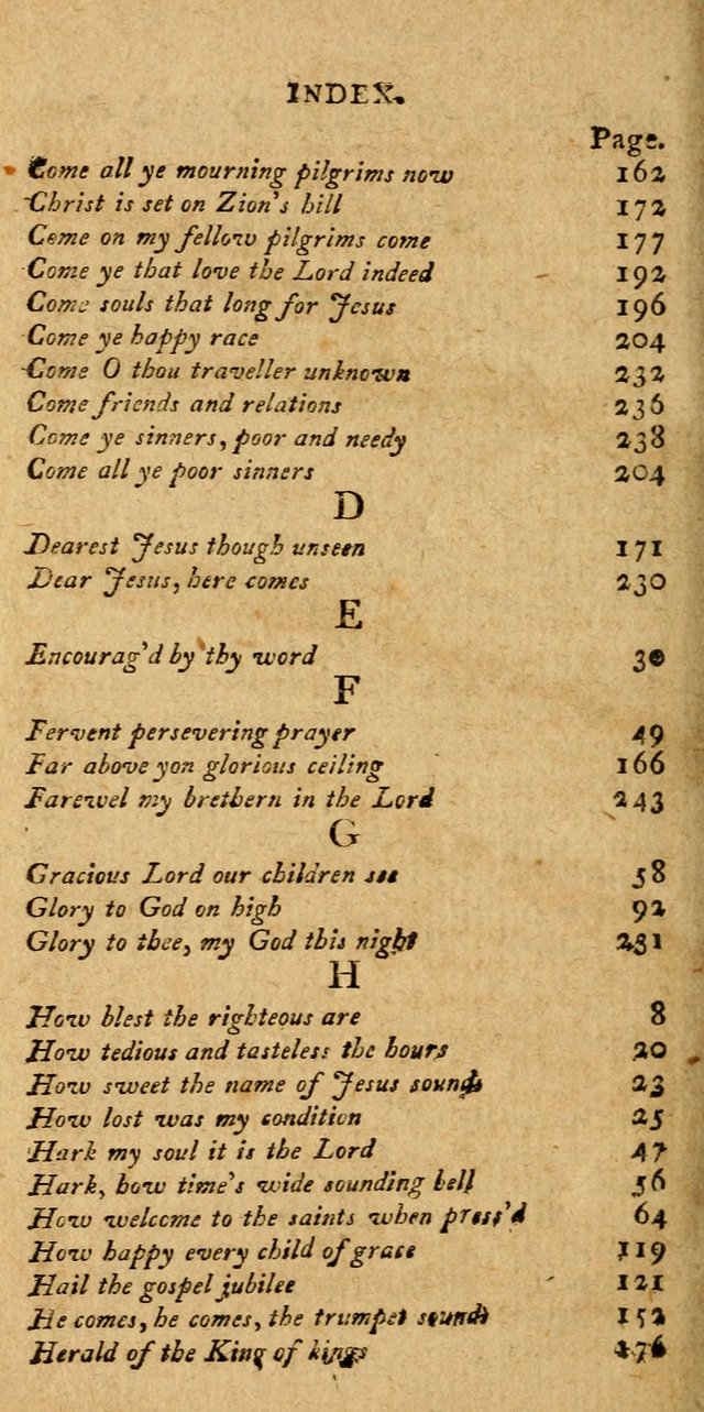 Hymns and Spiritual Songs for the use of Christians page 255