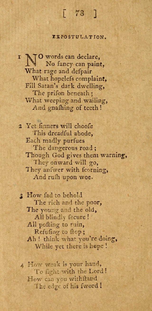 Hymns and Spiritual Songs for the use of Christians page 85