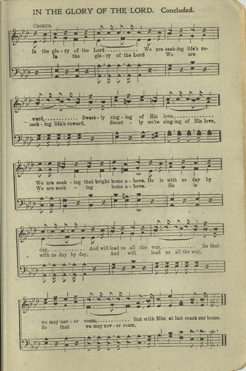 Hallelujahs: for Sunday Schools, Singing-Schools, Revivals, Conventions and General Use in Christian Work and Worship page 129