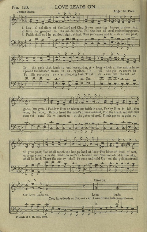 Hallelujahs: for Sunday Schools, Singing-Schools, Revivals, Conventions and General Use in Christian Work and Worship page 130