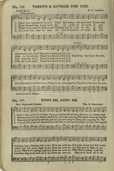 Hallelujahs: for Sunday Schools, Singing-Schools, Revivals, Conventions and General Use in Christian Work and Worship page 148