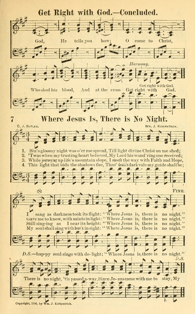 Hymns and Spiritual Songs Number Two: compiled especially for the evangelistic service, Sunday school and young people