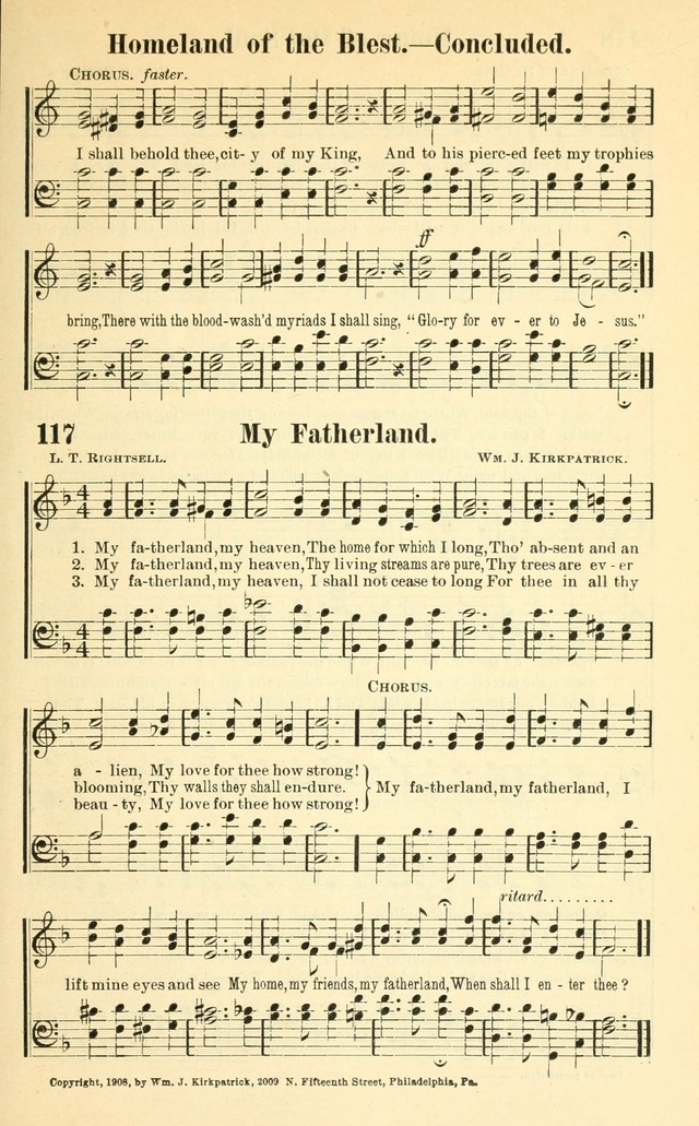 Hymns and Spiritual Songs Number Two: compiled especially for the evangelistic service, Sunday school and young people