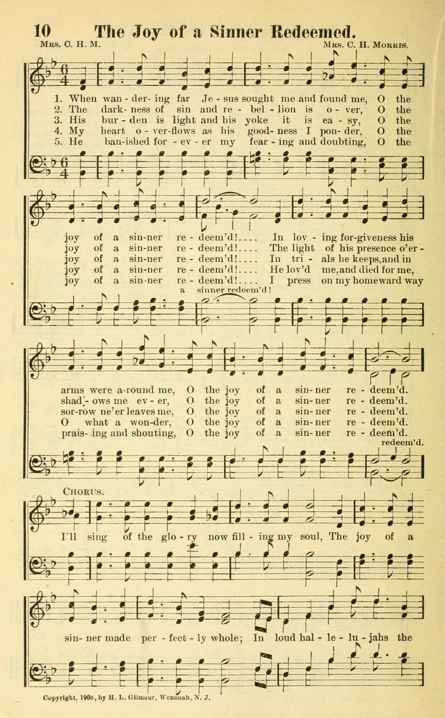 Hymns and Spiritual Songs Number Two: compiled especially for the evangelistic service, Sunday school and young people