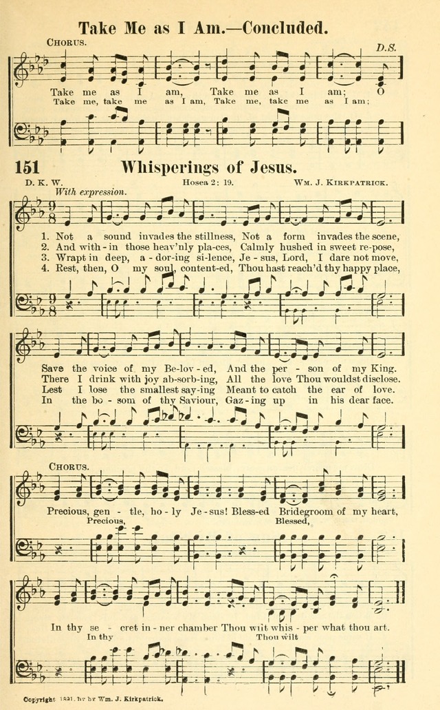 Hymns and Spiritual Songs Number Two: compiled especially for the evangelistic service, Sunday school and young people