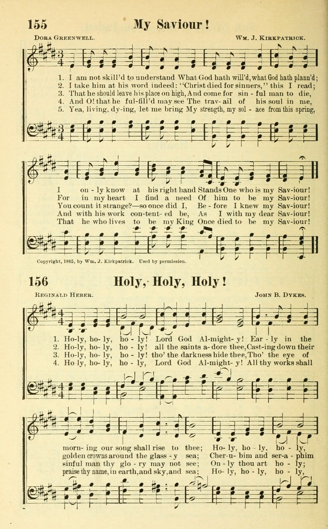 Hymns and Spiritual Songs Number Two: compiled especially for the evangelistic service, Sunday school and young people