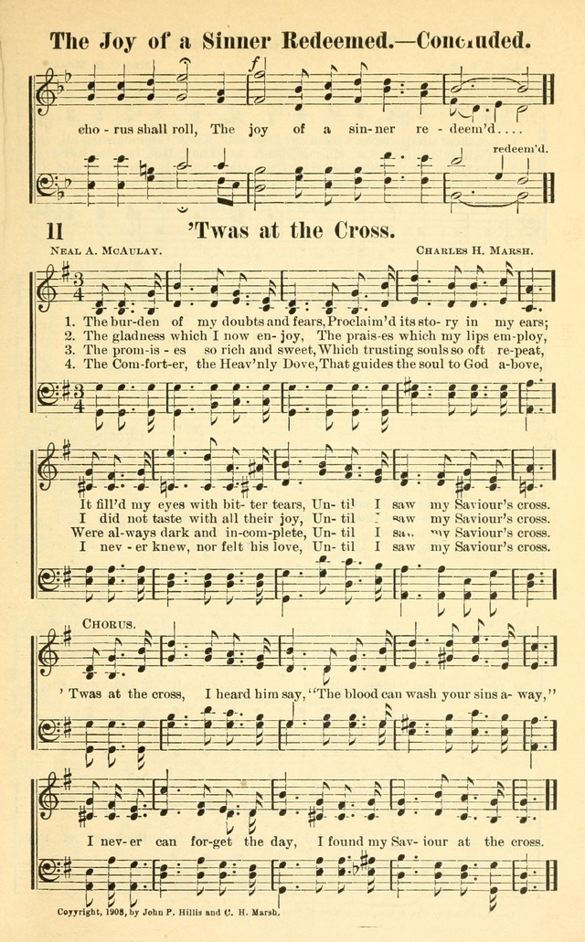 Hymns and Spiritual Songs Number Two: compiled especially for the evangelistic service, Sunday school and young people