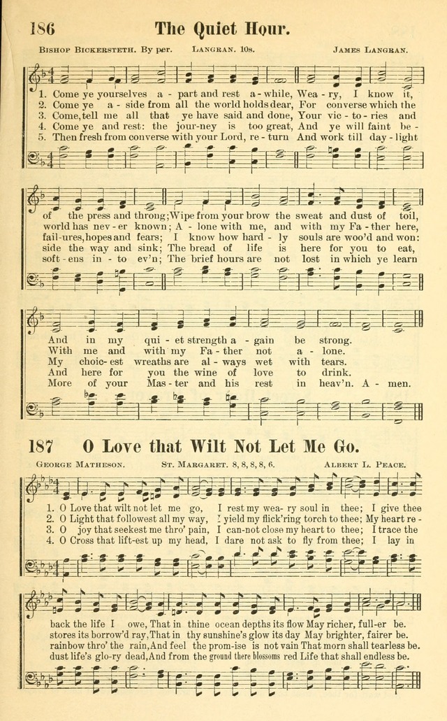 Hymns and Spiritual Songs Number Two: compiled especially for the evangelistic service, Sunday school and young people