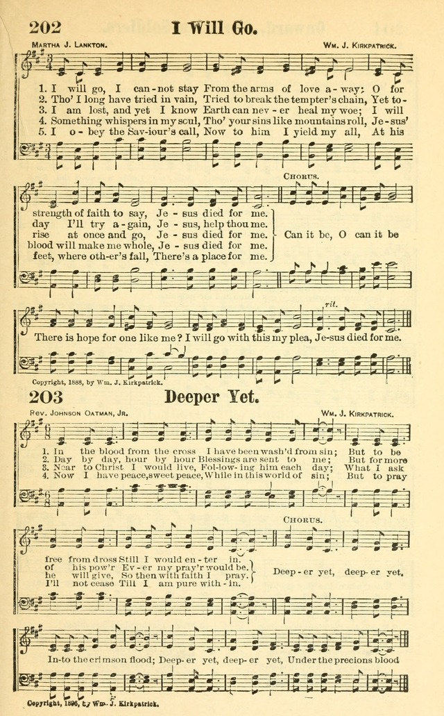 Hymns and Spiritual Songs Number Two: compiled especially for the evangelistic service, Sunday school and young people