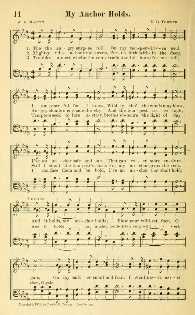 Hymns and Spiritual Songs Number Two: compiled especially for the evangelistic service, Sunday school and young people