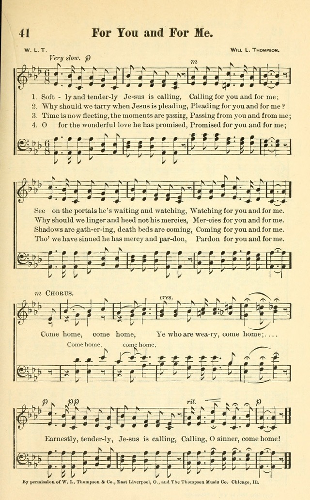 Hymns and Spiritual Songs Number Two: compiled especially for the evangelistic service, Sunday school and young people