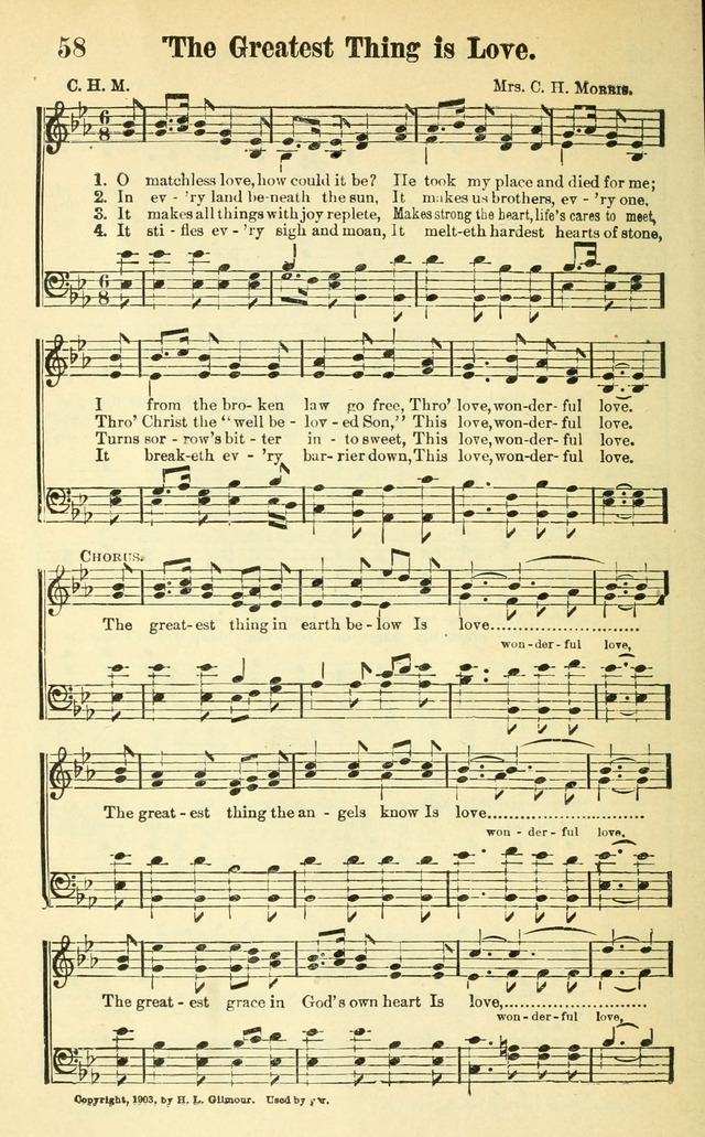 Hymns and Spiritual Songs Number Two: compiled especially for the evangelistic service, Sunday school and young people