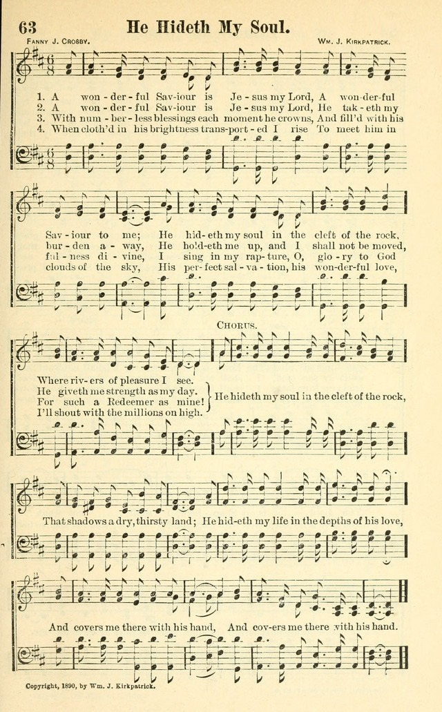 Hymns and Spiritual Songs Number Two: compiled especially for the evangelistic service, Sunday school and young people