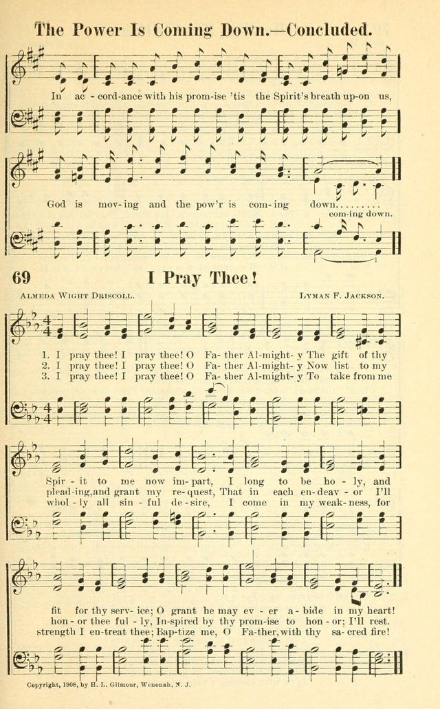 Hymns and Spiritual Songs Number Two: compiled especially for the evangelistic service, Sunday school and young people