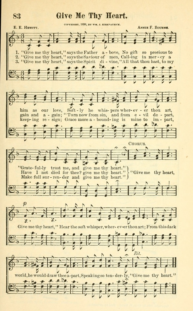 Hymns and Spiritual Songs Number Two: compiled especially for the evangelistic service, Sunday school and young people