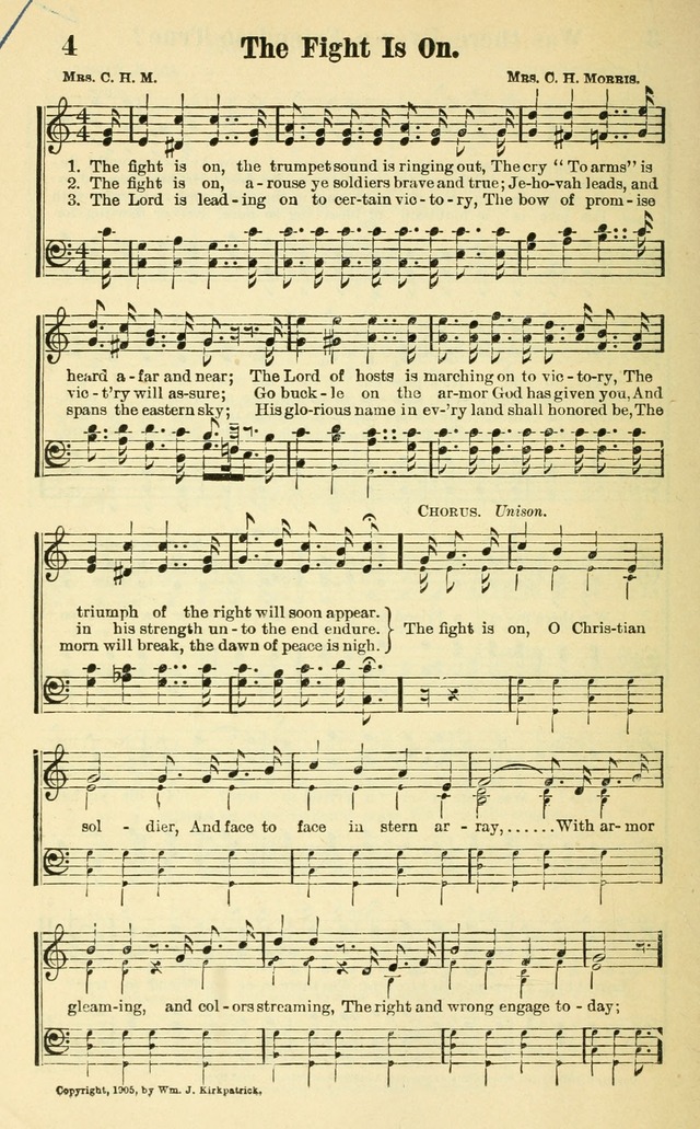 Hymns and Spiritual Songs Number Two: compiled especially for the evangelistic service, Sunday school and young people