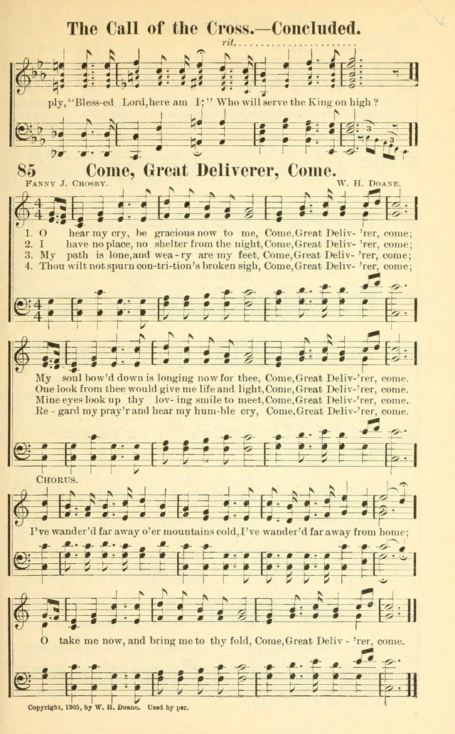 Hymns and Spiritual Songs Number Two: compiled especially for the evangelistic service, Sunday school and young people