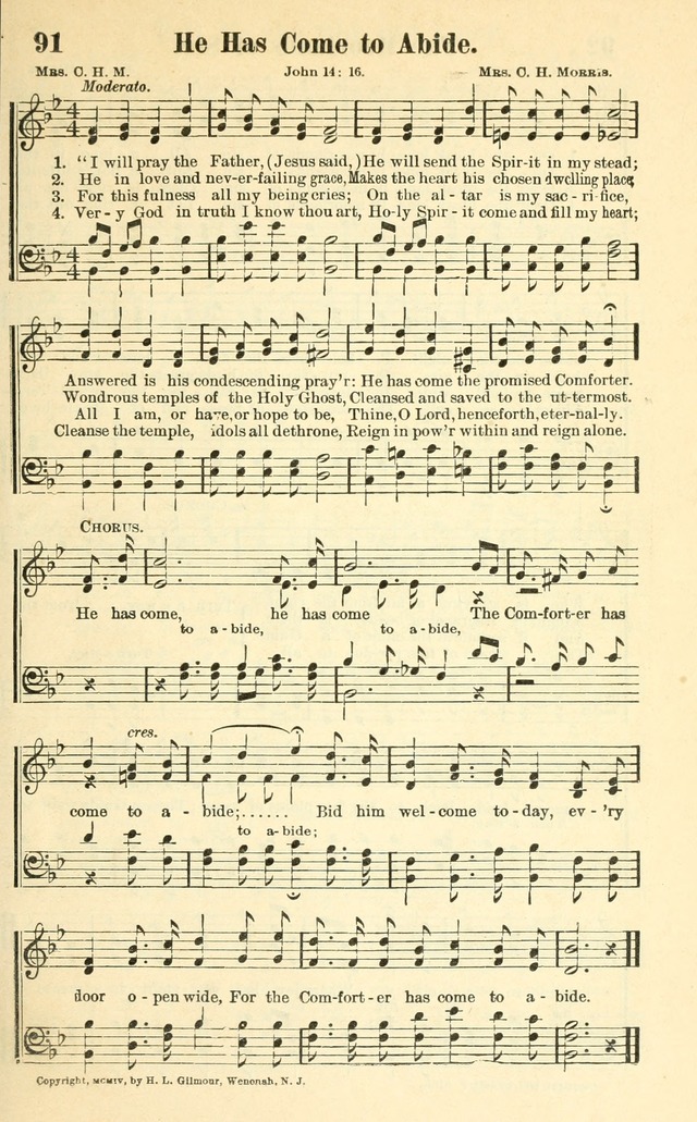 Hymns and Spiritual Songs Number Two: compiled especially for the evangelistic service, Sunday school and young people