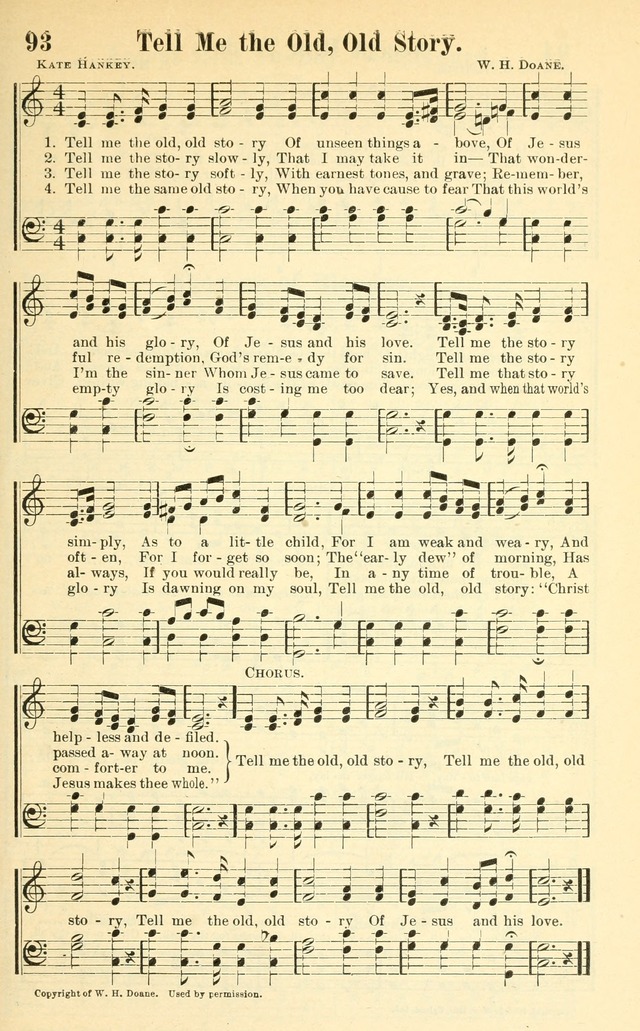 Hymns and Spiritual Songs Number Two: compiled especially for the evangelistic service, Sunday school and young people