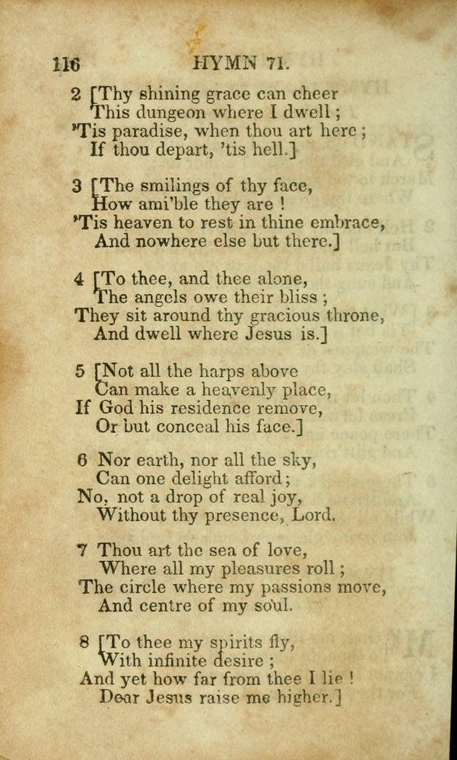 Hymns and Spiritual Songs, Original and Selected, for the Use of Christians. (8th ed.) page 121