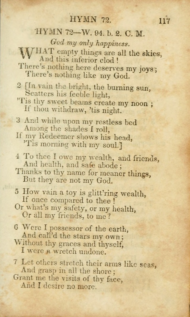 Hymns and Spiritual Songs, Original and Selected, for the Use of Christians. (8th ed.) page 122