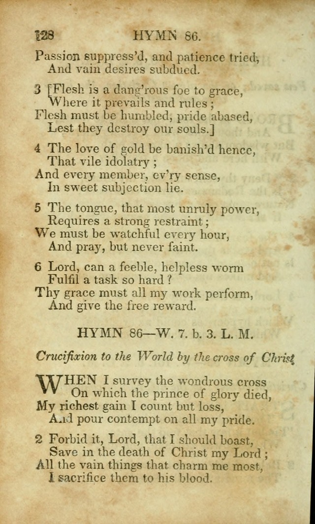 Hymns and Spiritual Songs, Original and Selected, for the Use of Christians. (8th ed.) page 133