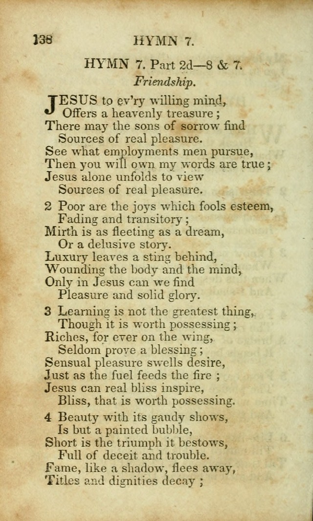 Hymns and Spiritual Songs, Original and Selected, for the Use of Christians. (8th ed.) page 143