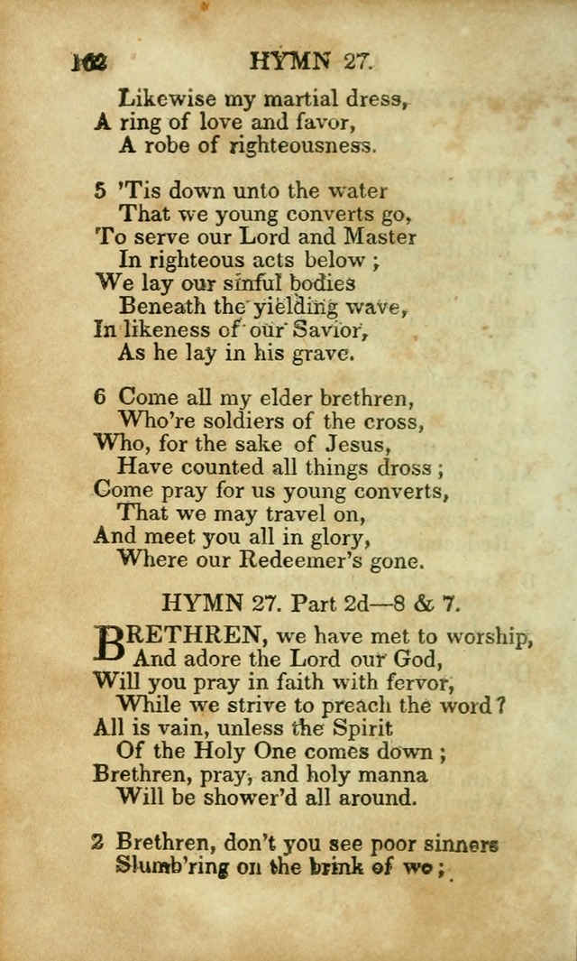 Hymns and Spiritual Songs, Original and Selected, for the Use of Christians. (8th ed.) page 167