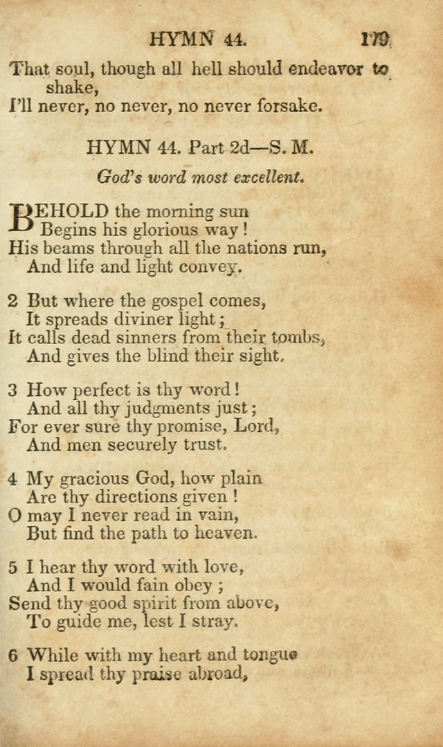 Hymns and Spiritual Songs, Original and Selected, for the Use of Christians. (8th ed.) page 184