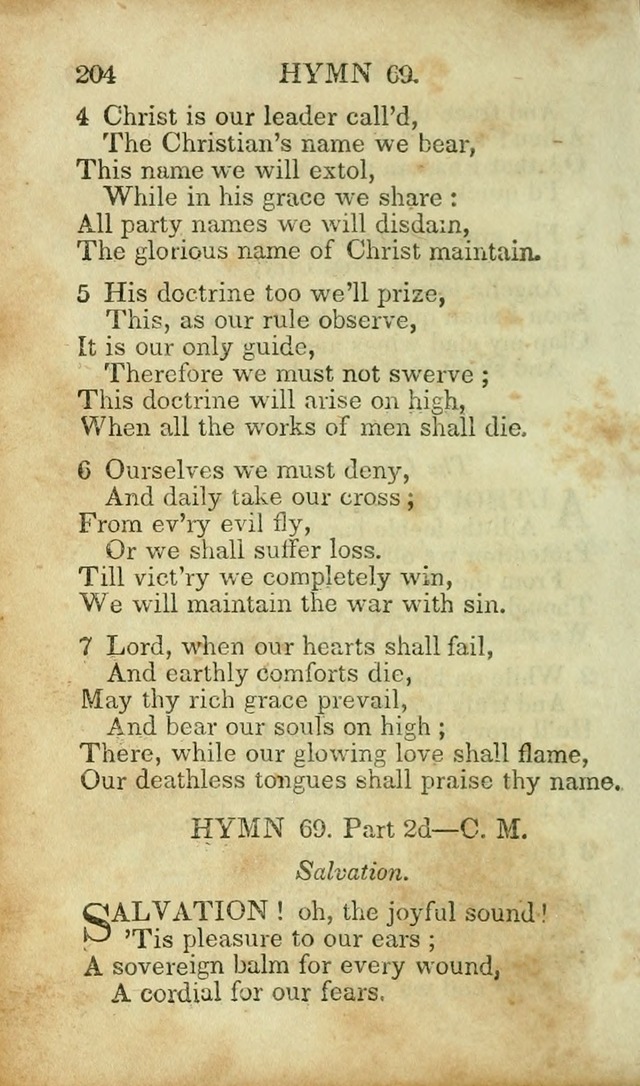 Hymns and Spiritual Songs, Original and Selected, for the Use of Christians. (8th ed.) page 209